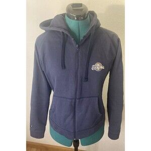 Women's Milwaukee Brewers Zip Up Sweatshirt Hood Jacket by Antigua (Size Medium)